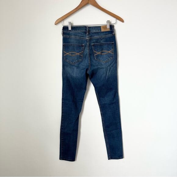 Abercrombie‎ & Fitch Skinny Jeans Size 2R Blue Stretch Denim - Picture 1 of 9